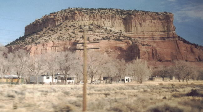 Red Mesa AZ-NM State Line